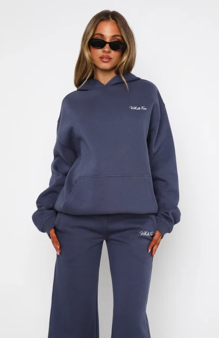 Match Your Words Oversized Tracksuit Navy